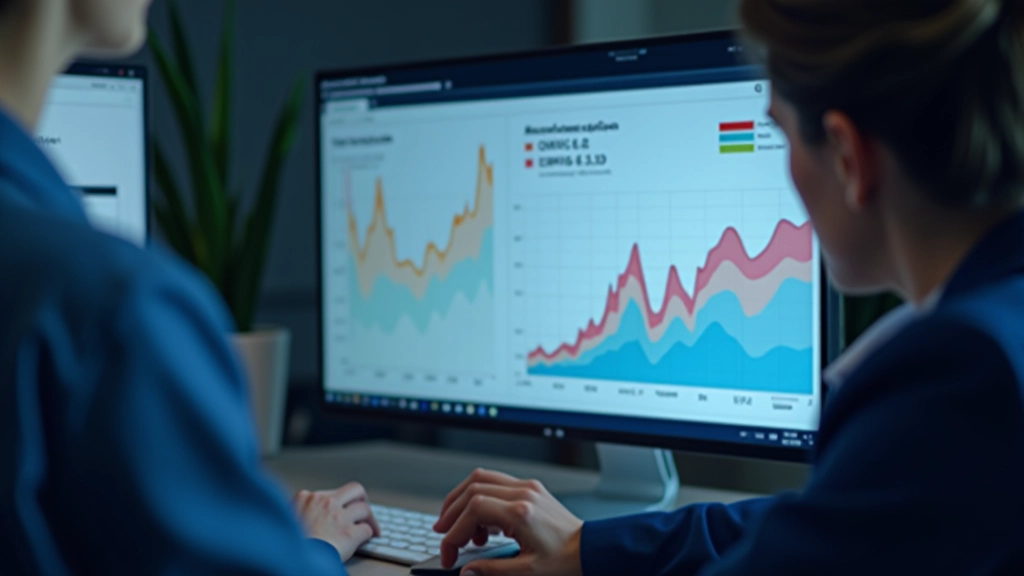Graphique d'analyse économique avec courbes de tendance et données sur l'inflation