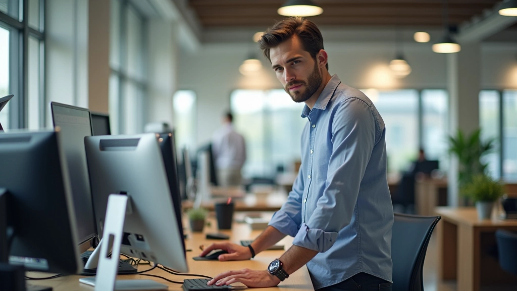 Professionnels travaillant dans différents secteurs économiques à Lille, montrant une diversité d'environnements de travail modernes